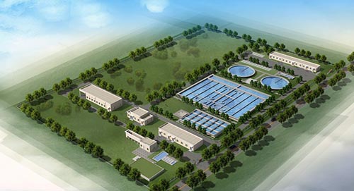 天津是静海县开发区北区污水处理厂工程